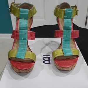 Multi color sandals
